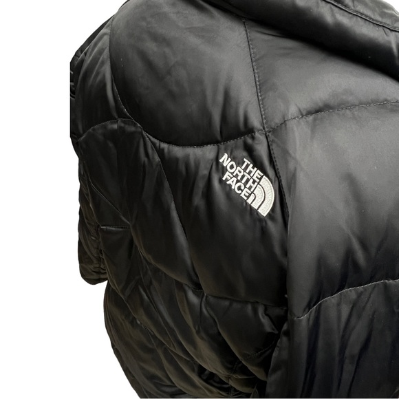The North-face Women's Jacket Size Small Black Goose Down Blend Warm - Picture 11 of 12